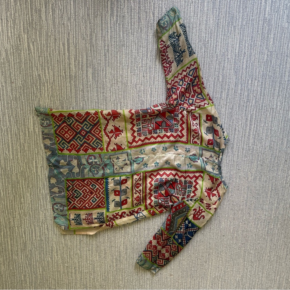Johnny Was Silk Tunic Size Small - Picture 4 of 4